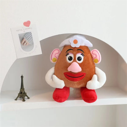 Cute Mr And Mrs Potato Head Plush Toy Lovely Stuffed Toy Story Anime Plushies Sleeping Doll Pillow Blanket Nap Xmas Gifts Girl