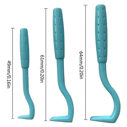 2PCS Pets Tick Removal Tool Dual Teeth Tick Twistered Cats Dogs Cleaning Supplies Mites Twist Hook Remover Hook Pet Supplies
