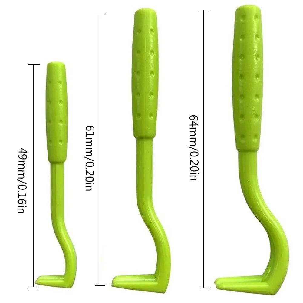 2PCS Pets Tick Removal Tool Dual Teeth Tick Twistered Cats Dogs Cleaning Supplies Mites Twist Hook Remover Hook Pet Supplies