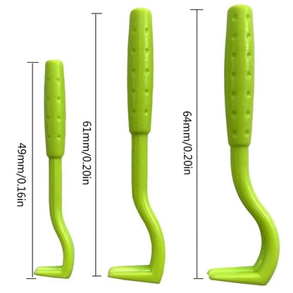 2PCS Pets Tick Removal Tool Dual Teeth Tick Twistered Cats Dogs Cleaning Supplies Mites Twist Hook Remover Hook Pet Supplies