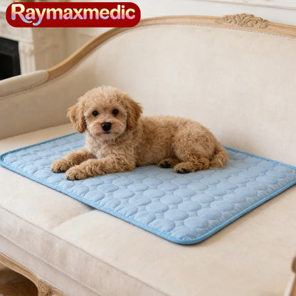 Raymax Summer Dog Cooling Mat Pet Cold Bed Extra Large Small Big Dogs Pet Accessories Cat Durable Blanket Sofa Ice Silk Blanket