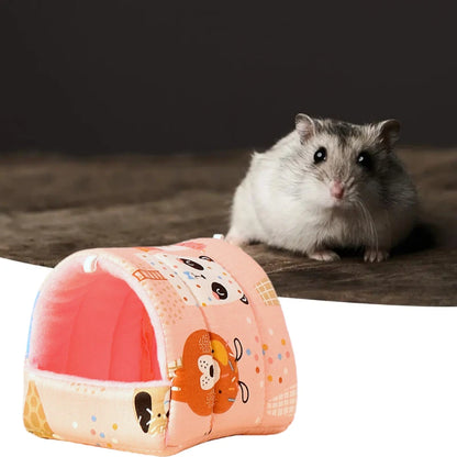 Hamster House Mini Cage Ferret Hammock For Rodents Large Guinea Pig Hammock Basket Hamster Cage Rabbits Bed Hamster Accessories