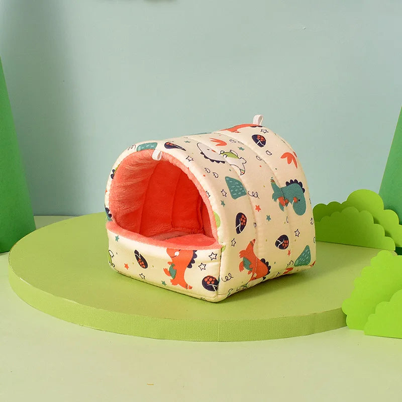 Hamster House Mini Cage Ferret Hammock For Rodents Large Guinea Pig Hammock Basket Hamster Cage Rabbits Bed Hamster Accessories