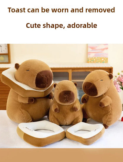 Capybara Plush Toy Stuffed Animal Soft Hugging Capybara Ornament Plush Toy Doll for Kids Adults Birthday Gift Home Decoration