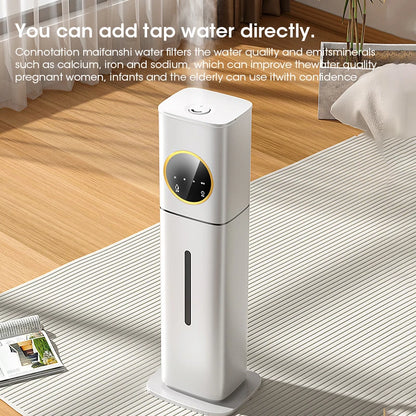 8L Big Capacity Humidifier with LED Display for Whole Room Smart Control Ultra  Cool Mist Humidifier for Home Office