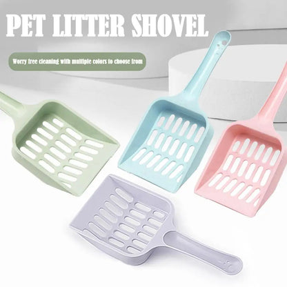 Cat Litter Spoon Shovel Plastic Pet Toilet Poop Artifact Garbage Sand Shovel Pet Cleaning Artifact Dog Shovel Pet Litter Scoop