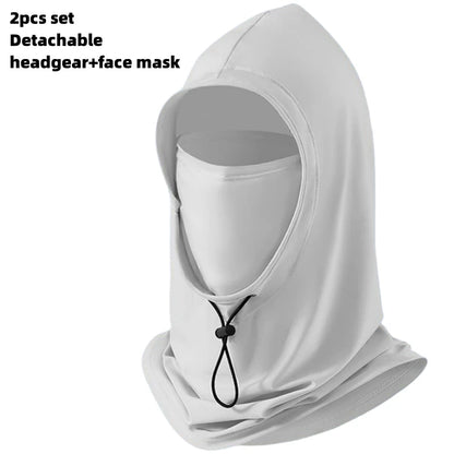 Winter Thermal Fleece Balaclava Scarf Outdoor Sports Ski Face Mask Neck Warmer Snood Hood Hat Windproof Cold Warm Riding Cap