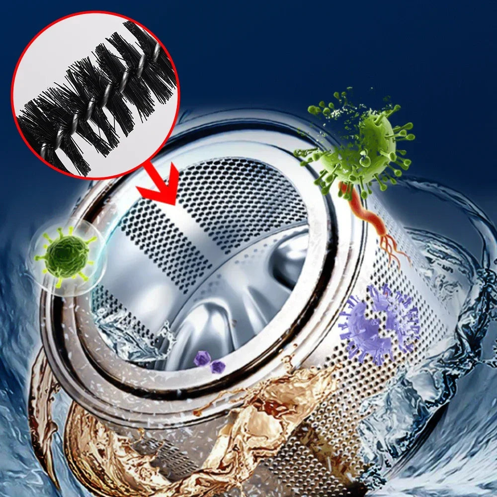 Flexible Dryer Vent Brush with Wood Handle for Removing Lint Refrigerator Coil Corner Gaps Cleaning Brush Bathroom Kitchen Clean