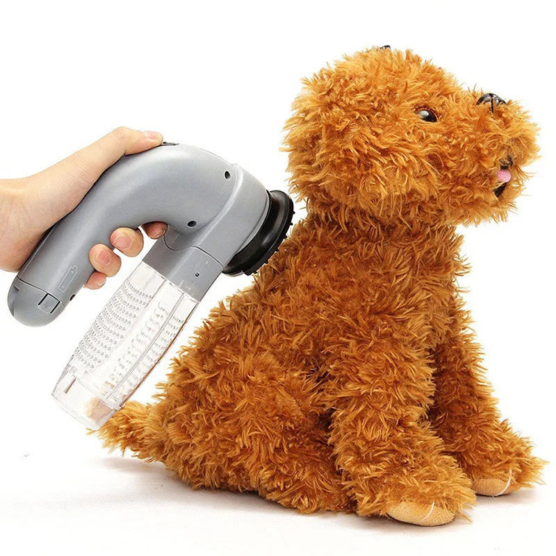 Portable Cat and Dog Hair Vacuum Electric Massage Clean Dual Purpose Cleaner Device  Cleaning Vacuum Cleaner Cat Grooming Tools