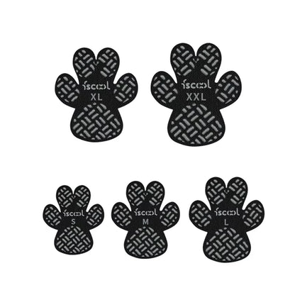 4-Pack Dog Anti Slip Paw Grips Traction Pads Dog Paw Protection Stickers with Stronger Adhesive for Hard Floor or Injuries
