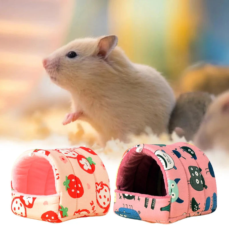 Hamster House Mini Cage Ferret Hammock For Rodents Large Guinea Pig Hammock Basket Hamster Cage Rabbits Bed Hamster Accessories