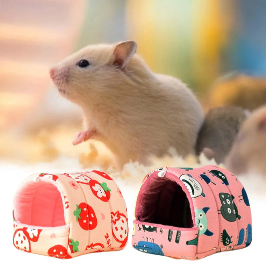 Hamster House Mini Cage Ferret Hammock For Rodents Large Guinea Pig Hammock Basket Hamster Cage Rabbits Bed Hamster Accessories