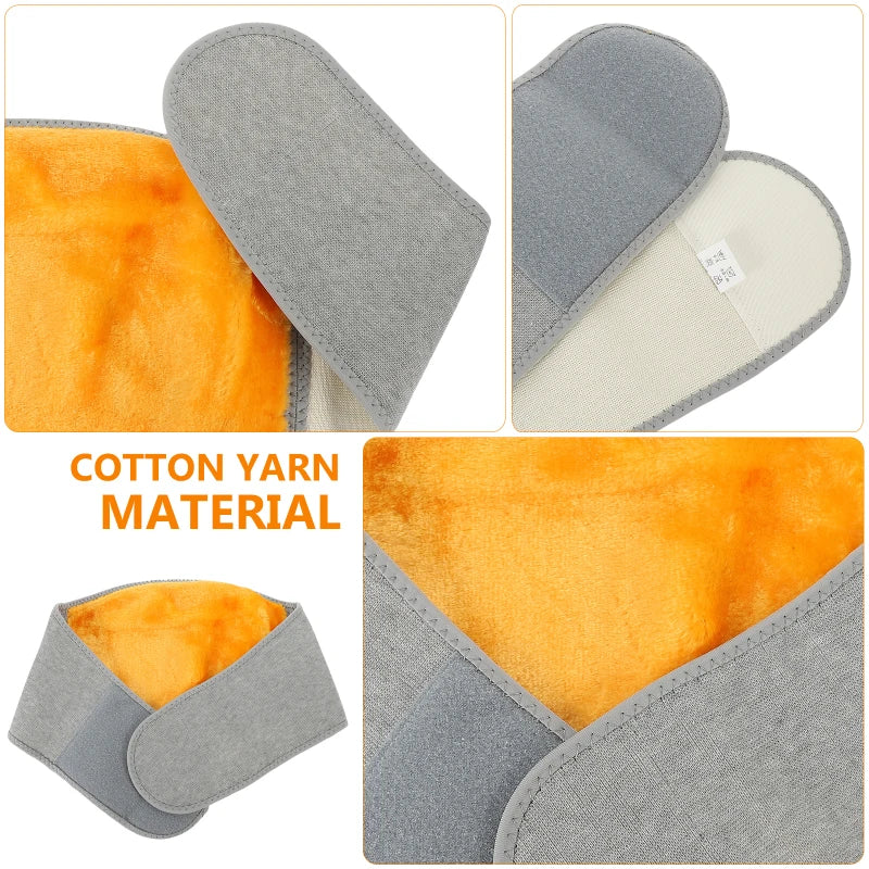 Winter Thicken Plush Waist belt Thermal Warmer Lumbar Support Belt Abdominal Protector Body Wrap Band Back Brace Kidney Binder