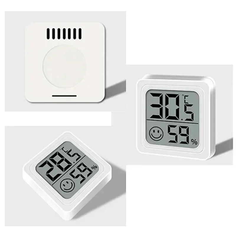 2026 New 1/4pcs Mini LCD Digital Thermometer Hygrometer Indoor Room Temperature Humidity Meter Sensor Gauge Weather Station Set