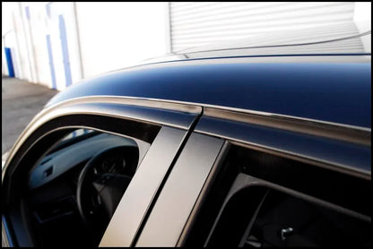 3/5/7/10CM Black Matte Vinyl Tape Window Trim Film Chrome Delete Vinyl Wrap Roll For Car Pillar Hood Roof