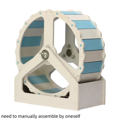 Durable Plastic Hamster Running Wheel Silent Stable Base Rodent Running Wheel 21cm Colorful Exercise Wheel Pet Exercise