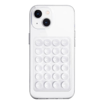 Candy Color Silicone Suction Phone Case Mount Non Slip Suction Cup Phone Stand Silicone Phone Holder For Selfies and Videos
