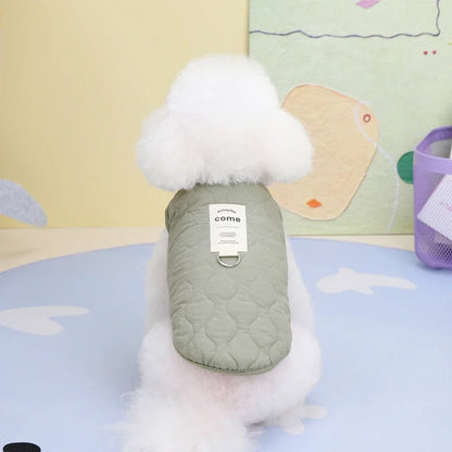 Warm Winter Pet Vest Jacket Cotton Dog Cat Coat Small Medium Puppy Clothes Apparel For Yorkie Chihuahua Maltese Bulldog