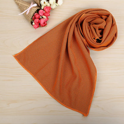Cooling Ice Towel Cold Sports Towel Outdoor Microfiber Quick Drying Sports  Fitness Cool Towel Camping Wiping Sweat Sports Towel