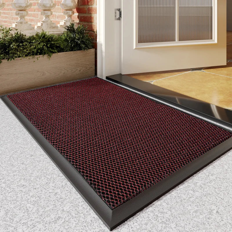 Villa door super soft non-slip floor mat outdoor hotel shopping mall entrance door floor mat elastic non-slip entrance door