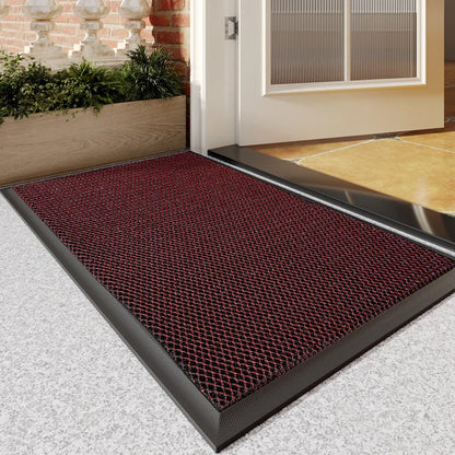Villa door super soft non-slip floor mat outdoor hotel shopping mall entrance door floor mat elastic non-slip entrance door