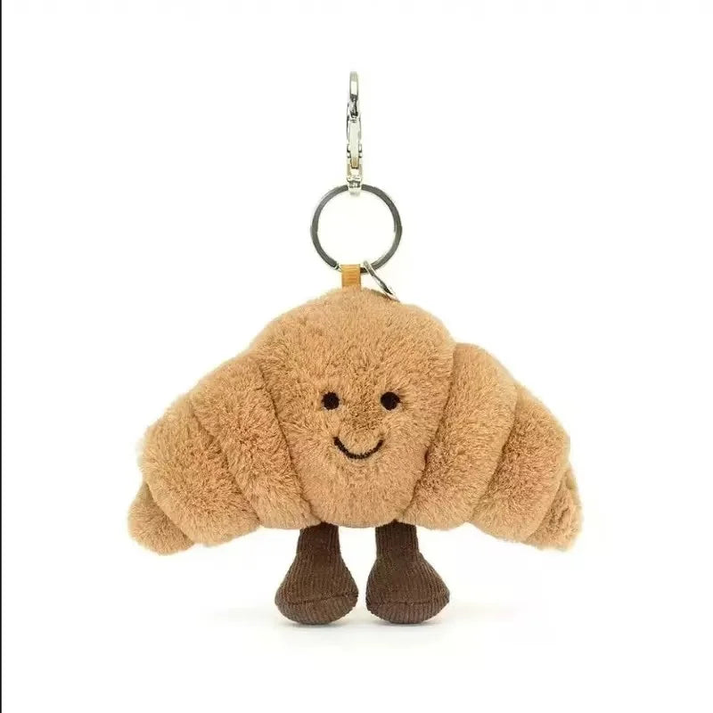 new Beautiful hanging bags, cute plush toys, creative keychains, matching plush dolls, beautiful key pendant accessories gifts S