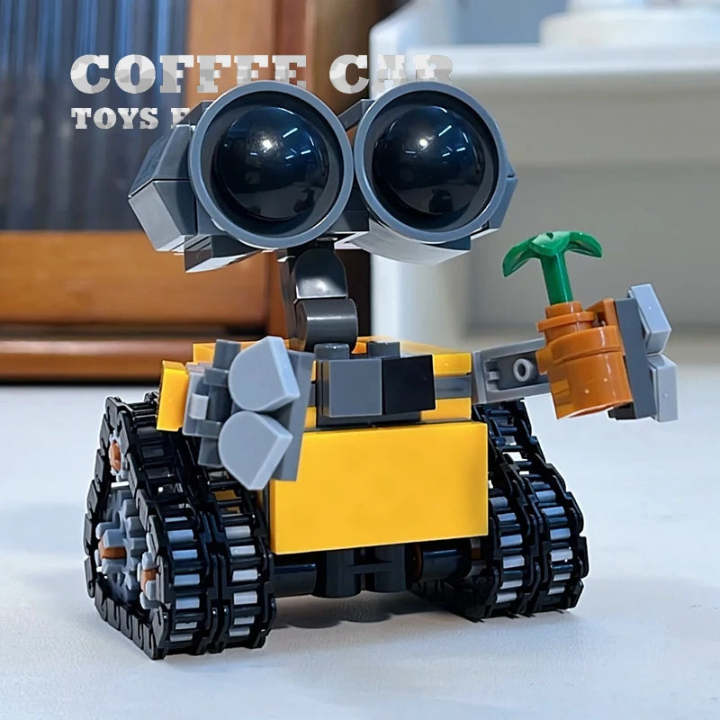 Disney Movie Robot Wall E MOC Building Blocks Dolls Space Mecha MOC Bricks Action Figure Toys Adult Children Christmas Gifts DIY