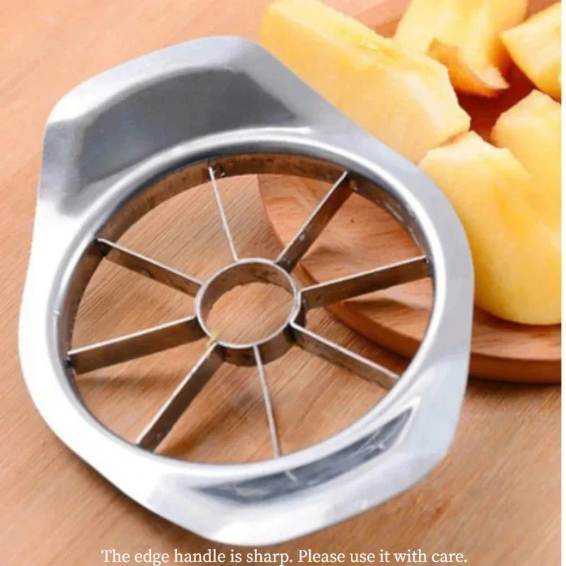 Kitchen Gadgets Stainless Steel Comfort Handle Divider Apple Cutter Vegetable Fruit Tools