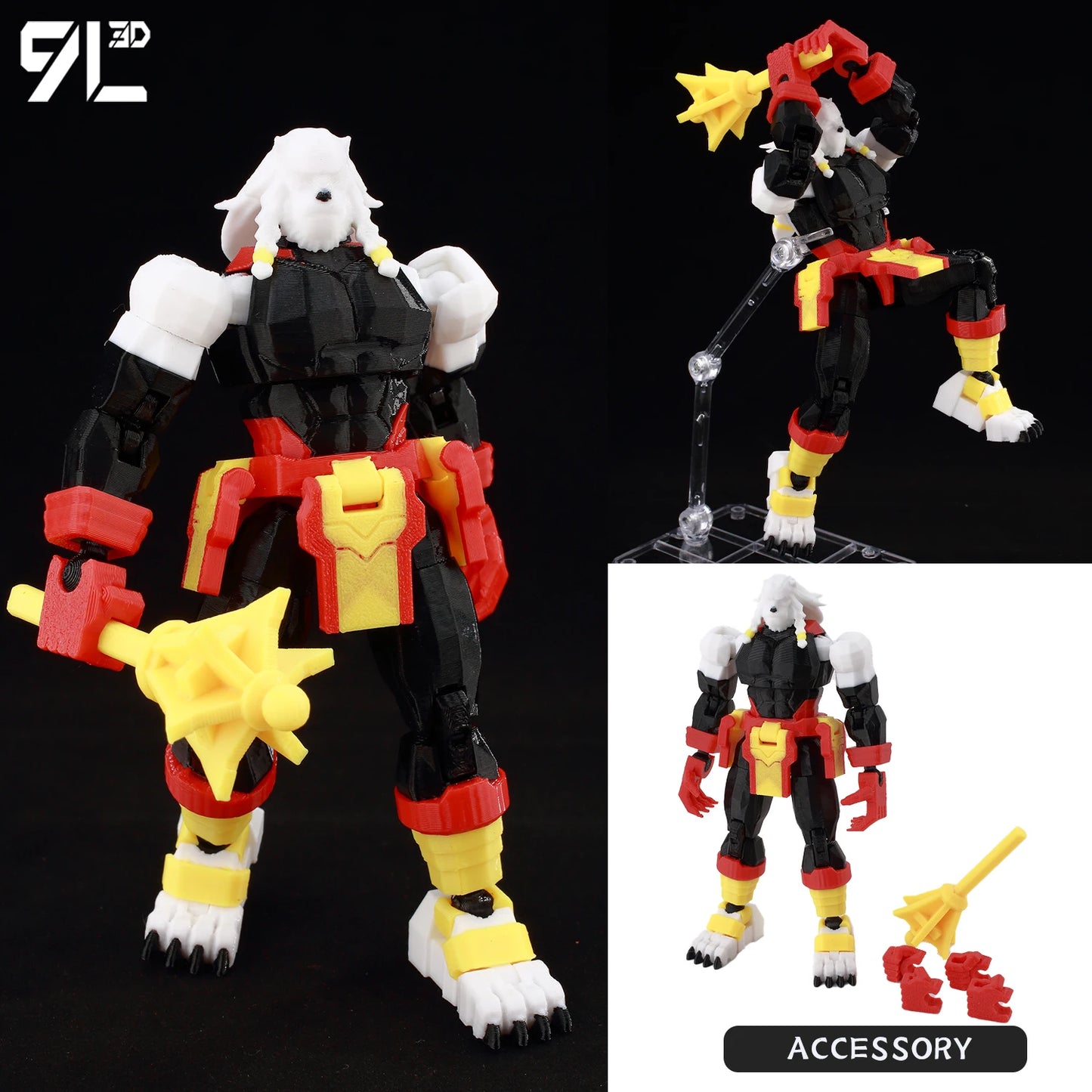 9L3D Superman Invincible Boy Batman Action Figure LUCKY13 Multi-Jointed Poseable T13 Titan13 Hero Model Dummy13 Collectible Toys