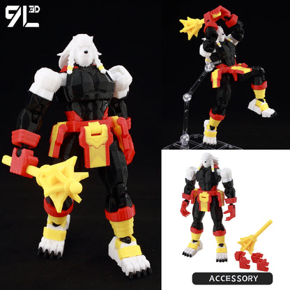 9L3D Superman Invincible Boy Batman Action Figure LUCKY13 Multi-Jointed Poseable T13 Titan13 Hero Model Dummy13 Collectible Toys