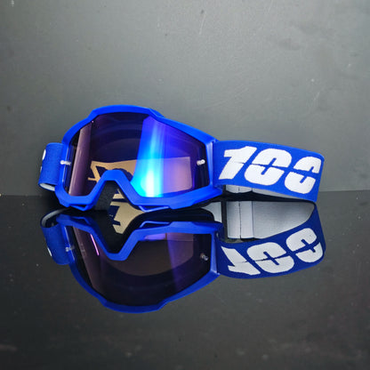 100 Motorcycle Goggles Motocross Glasses Off-road Helmet MX Moto Dirt Bike ATV Ski Outdoor  Glass Scooter Googles  Sports