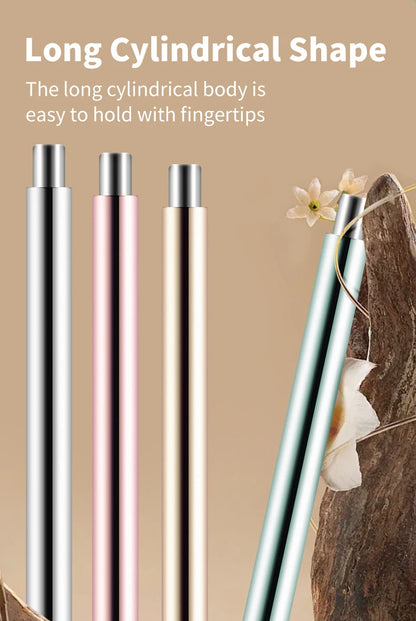 Cat Eye Nail Art Magnetic Tool Cylindrical Stick with Ball Magnet Manicure Accessory for Glass Bead Effects Fits UV Gel Polish