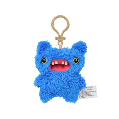 Fuggler Keychain Series 5 Funny Fugg Ugly Monster Plush Toys Cartoon Backpack Fuggler Pendant Dolls Stuffed Peluche Gifts 11CM
