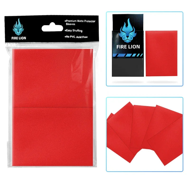 100PCS Premium Card Sleeves Matte Card Sleeves Compatible with MTG Pokemon Trading Cards and Sport Standard Sized Board Game