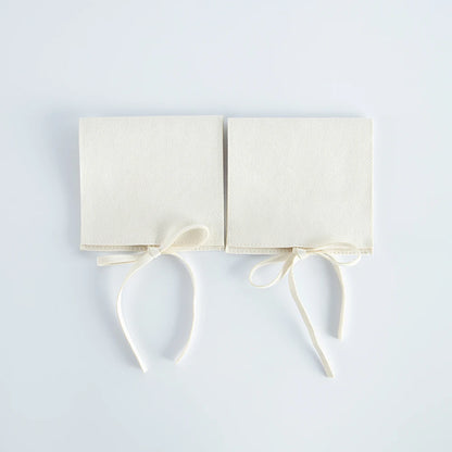 10pcs Velvet Jewelry Packaging Pouches Chic Wedding Favor Bags Cream microfiber Cosmetic Bags Product Package Wedding Gift Bag
