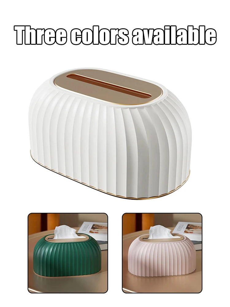 1 Piece Of Household Extraction Paper Box, With Spring, High Appearance Level, Light Luxury, Living Room, Desktop, Tissue Box