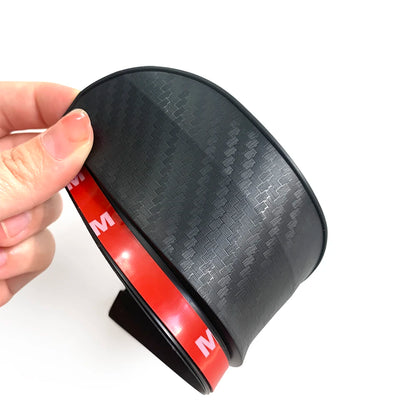 2PCS Car Rearview Mirror Rain Eyebrow Protector Clear Vision Cars Mirror Accessories for Rearview Mirror Sun Visor Shade Cover