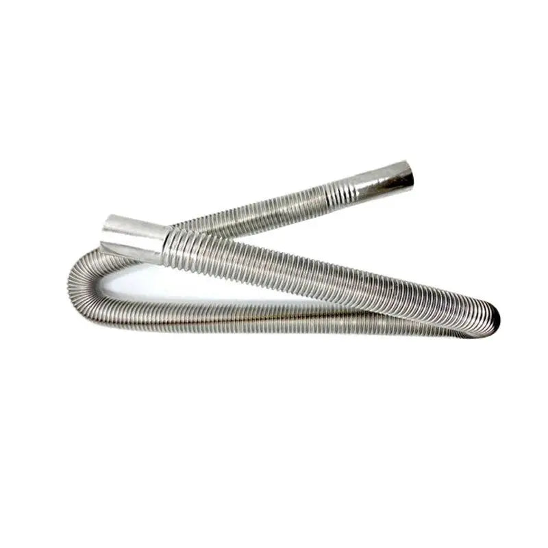 Vent Hose 60-300cm Stainless Steel Tube For Car Air Heater With Hose Clamp