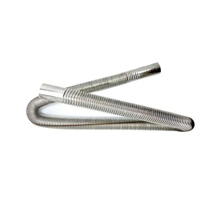 Vent Hose 60-300cm Stainless Steel Tube For Car Air Heater With Hose Clamp