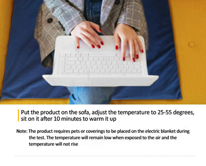 45×60cm Pet Electric Heating Pad Blanket Dog Cat Winter Warmer Pad Waterproof Adjustable Temperature Dog Mats US/UK/EU Plug