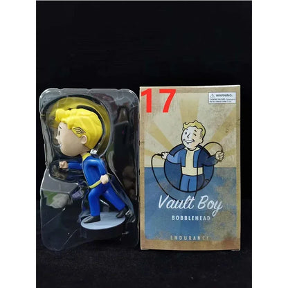 Bobblehead Cute Vault Boy Full Set Figure Toys Anime Action Figure Statue Collection Model Doll Room Ornament Toys Kids Gift