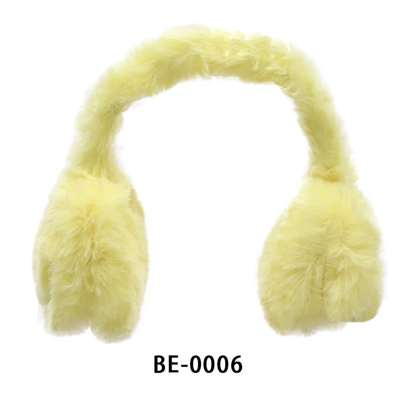 Doll Accessories Cute Mini Plush Ear Muffs For 18-inch American & OG Girl Dolls Warm Ear Muffs For 43cm Baby Newborn Dolls Toy