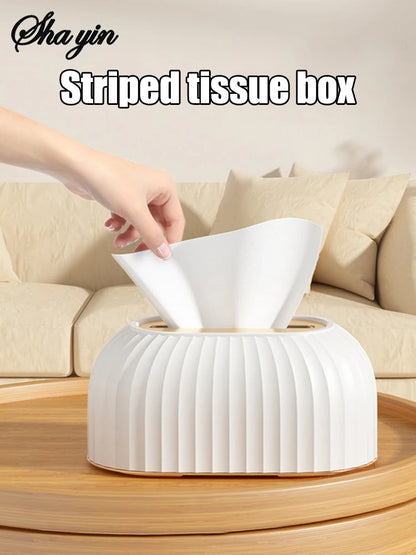 1 Piece Of Household Extraction Paper Box, With Spring, High Appearance Level, Light Luxury, Living Room, Desktop, Tissue Box