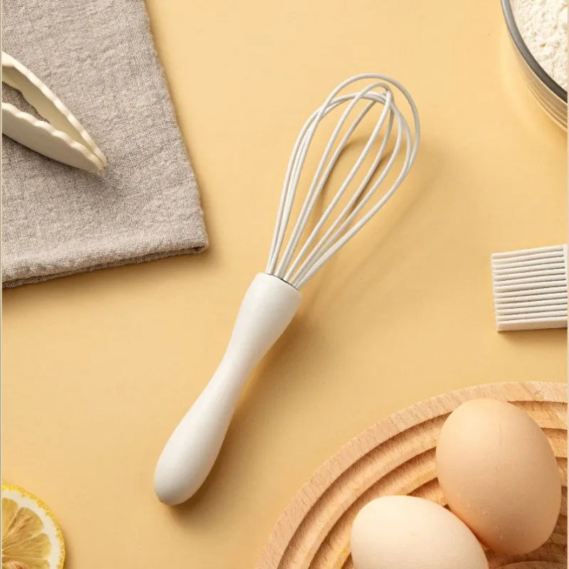 Silicone Kitchen Utensils Food Grade Non-stick Cooking Baking Spatula Silicone Oil Brush Egg Whisk Food Clip Kitchen Accessor