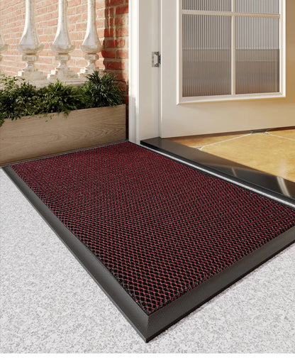 Villa door super soft non-slip floor mat outdoor hotel shopping mall entrance door floor mat elastic non-slip entrance door