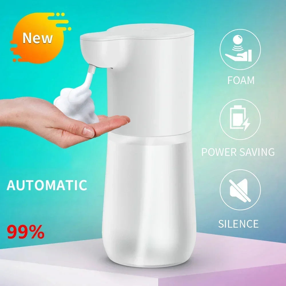 HOMEFISH Smart Automatic Sensor Foam Dispenser Touchless Infrared Soap Dispenser Type-C Charging High Capacity
