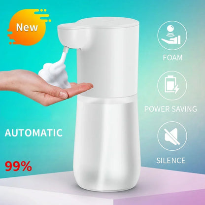 HOMEFISH Smart Automatic Sensor Foam Dispenser Touchless Infrared Soap Dispenser Type-C Charging High Capacity