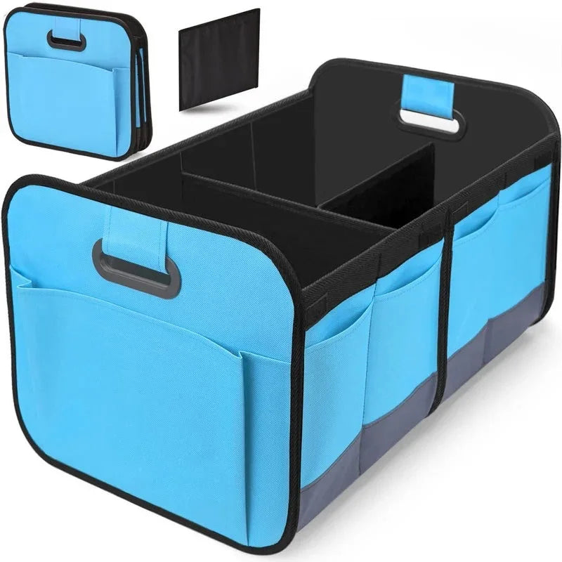 Car Storage Box  Oxford Cloth Storage Box Trunk Storage Box Large Capacity Foldable Storage Capacity Large Storage Capacity