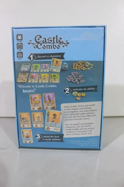 Castle Combo Board Game 2-5 Players English Version Strategy Game For Party/Family Table Game Card Games