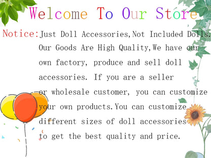 Doll Accessories Cute Mini Plush Ear Muffs For 18-inch American & OG Girl Dolls Warm Ear Muffs For 43cm Baby Newborn Dolls Toy